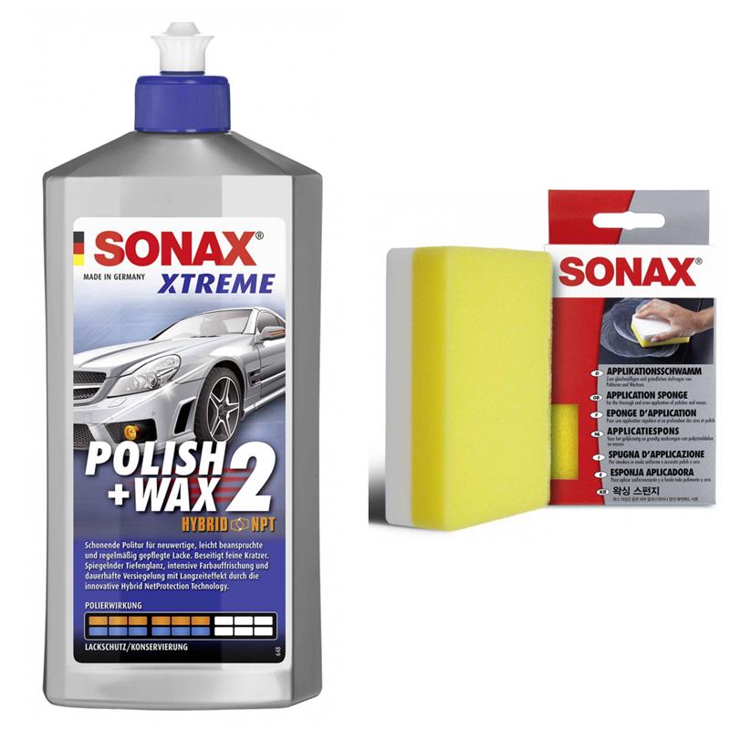 SONAX XTREME Polish+Wax 2 Hybrid NPT 500ml ApplikationsSchwamm