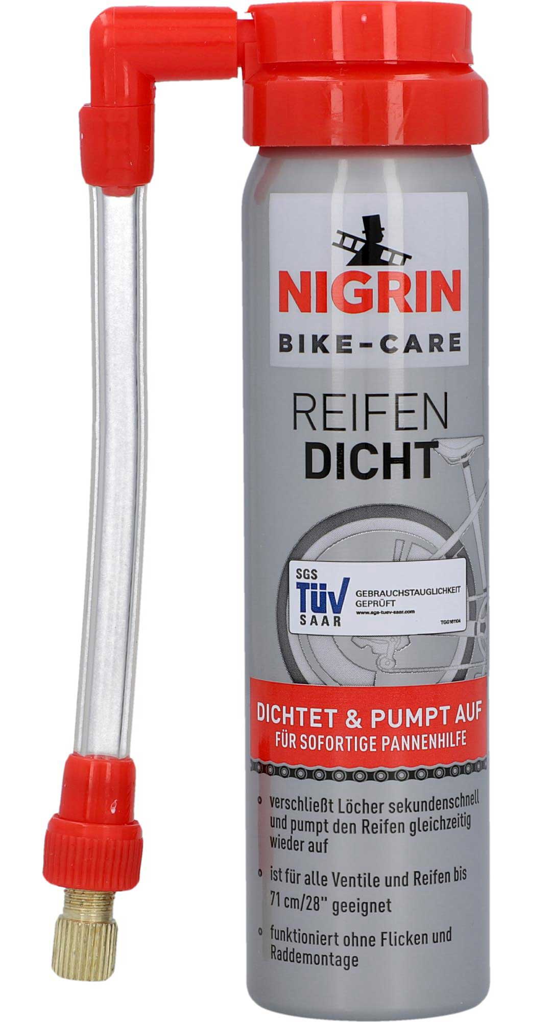 Nigrin BIKE-CARE Reifen-Dicht 75ml 60614, 1x