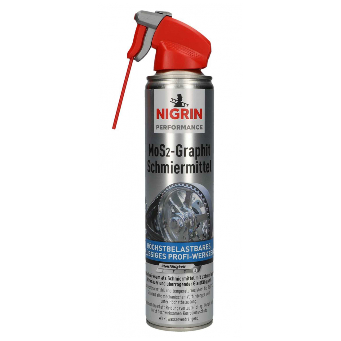 Nigrin Performance MoS² Graphit Spray Hybrid 400 ml 72230, 3x