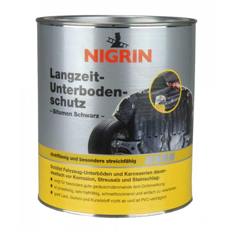 Nigrin Langzeit Unterbodenschutz schwarz 2,5 kg 74061, 1x